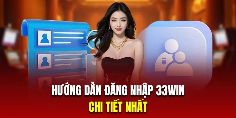 Từng bước đăng nhập 33WIN an toàn và nhanh nhất